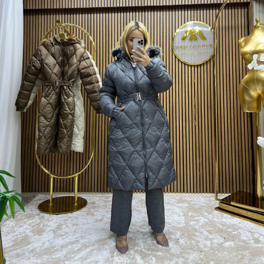 kürklü manto ref 160