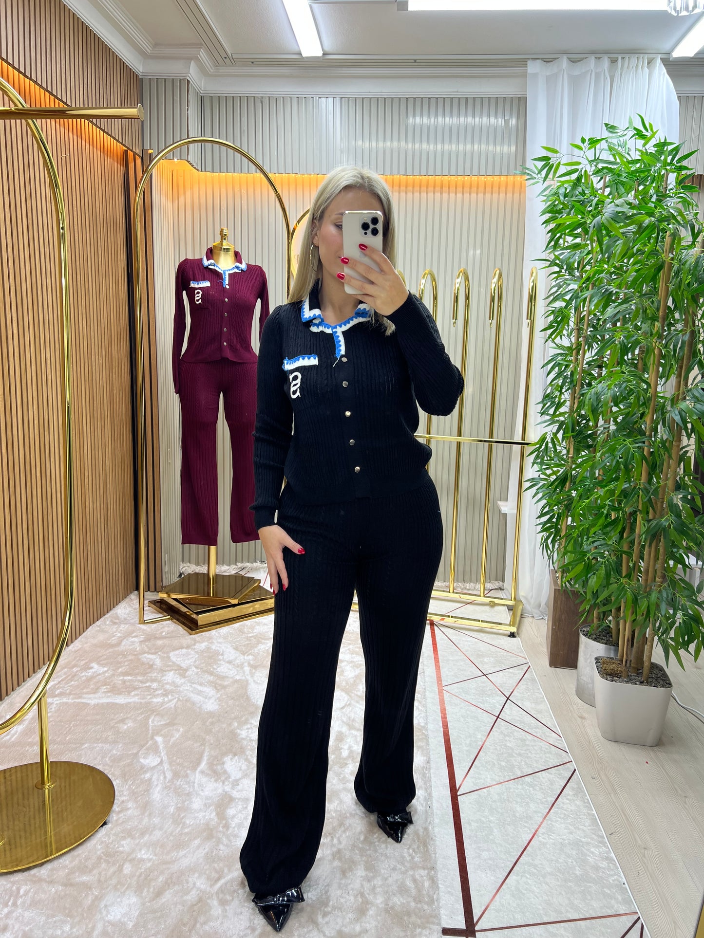 Örme triko takım ref 4001