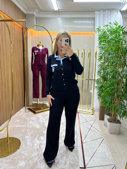 Örme triko takım ref 4001